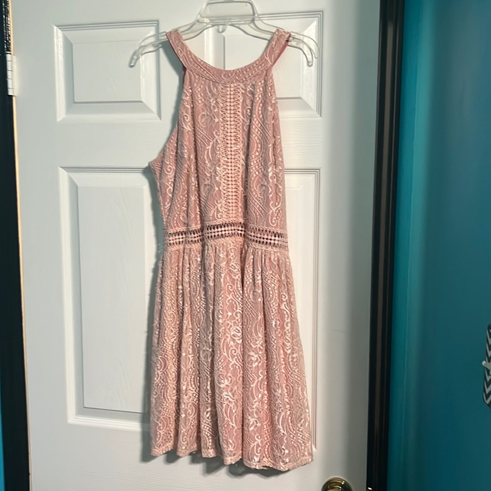 Pink dress